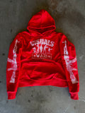 RED ARMY DISTRESSED HOODIE