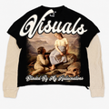Distressed double layerd t shirt