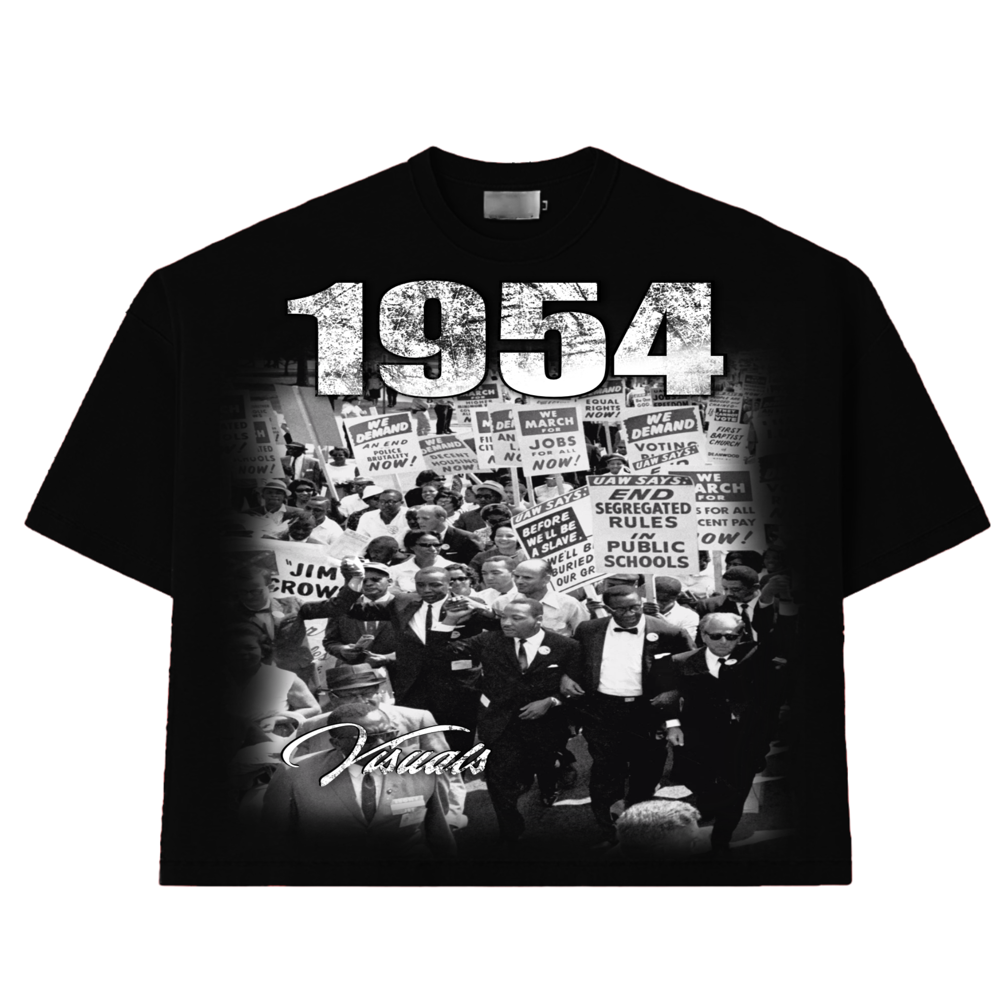 1954 CIVIL RIGHT MOVEMENT SHIRT BLACK