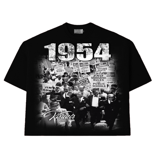 1954 CIVIL RIGHT MOVEMENT SHIRT BLACK