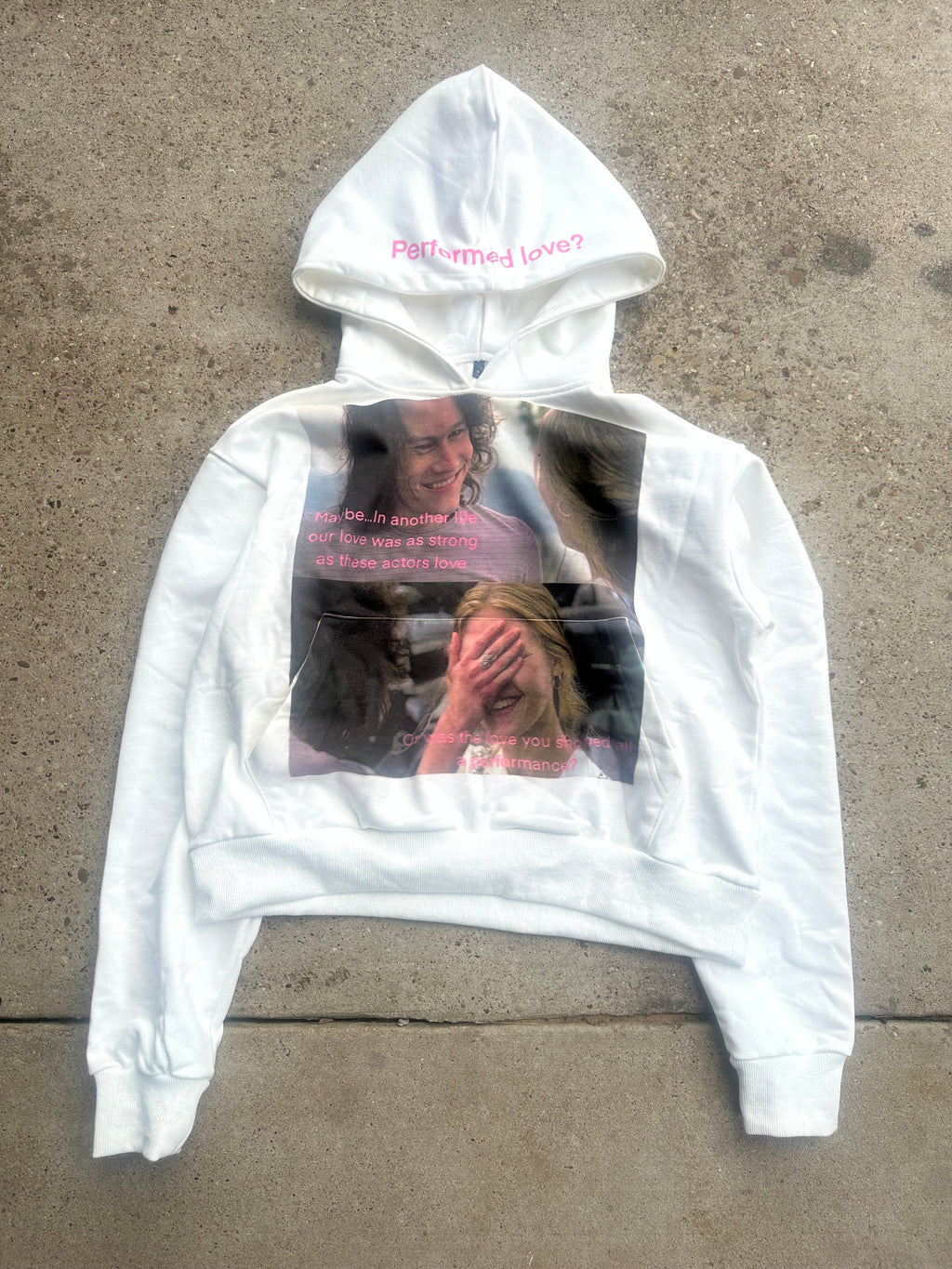PREFORMED LOVE HOODIE