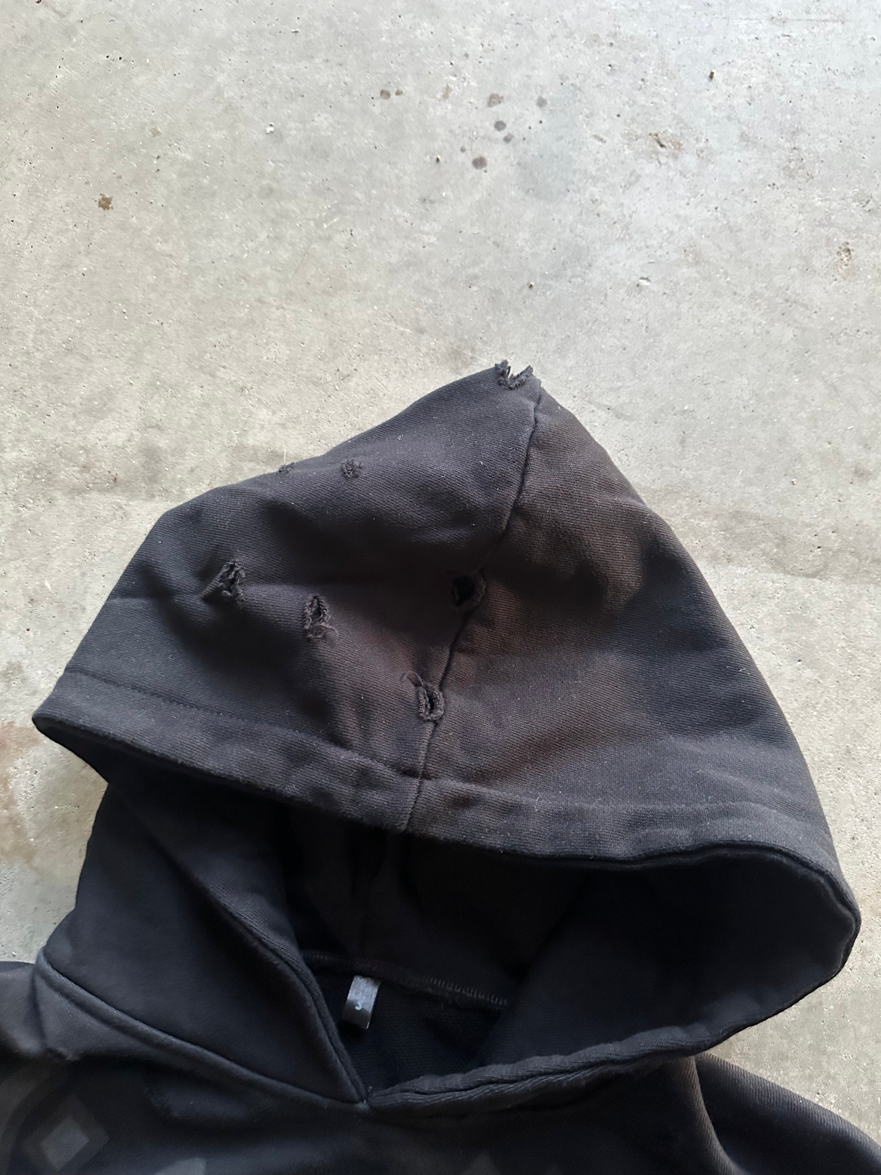 “Guardian angel” black hoodie