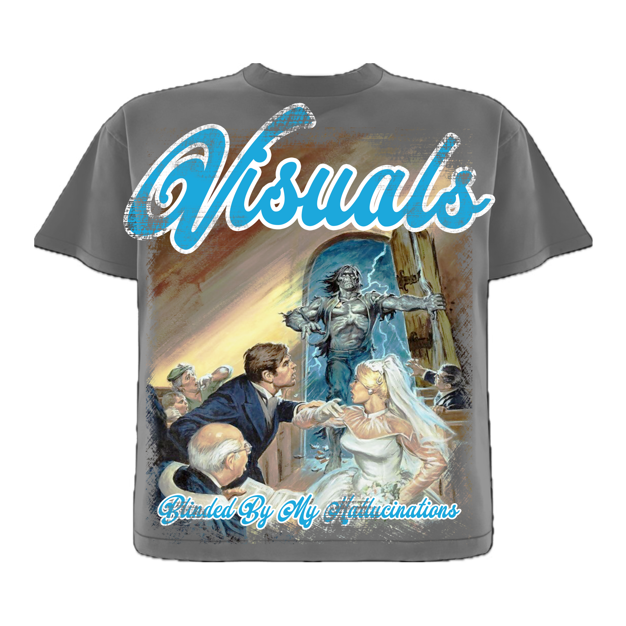 Visuals grey shirt