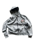 Gray VISUAL UNIVERSITY ZIP UP
