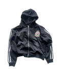 Black VISUAL UNIVERSITY ZIP UP
