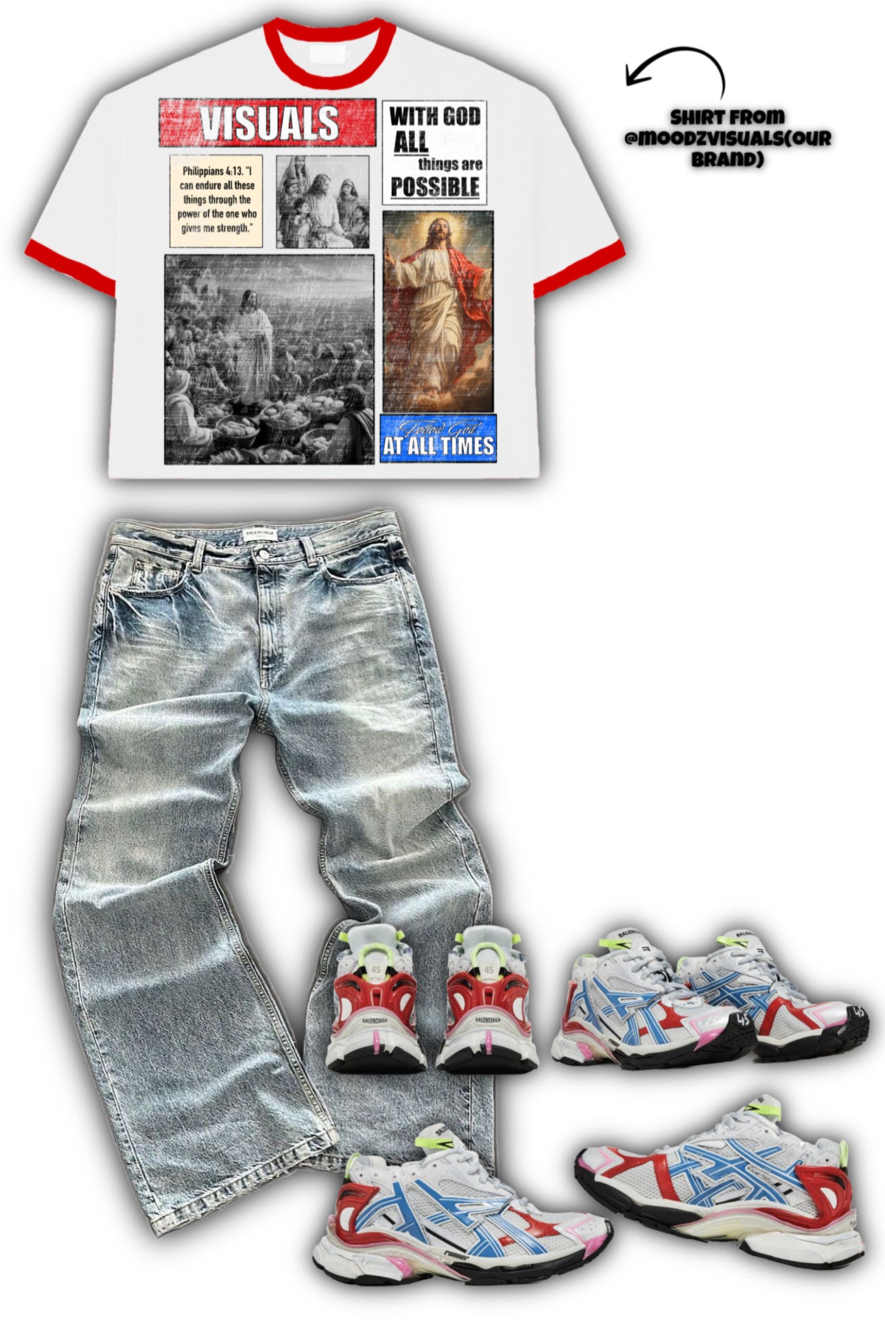 Jesus magazine shirt