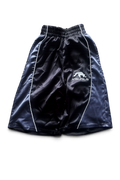 Black and gray breathable shorts