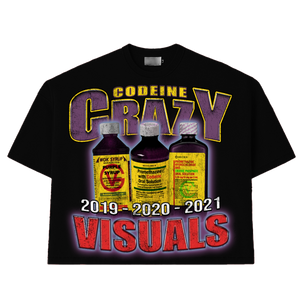 BLACK CODEINE CRAZY TEE