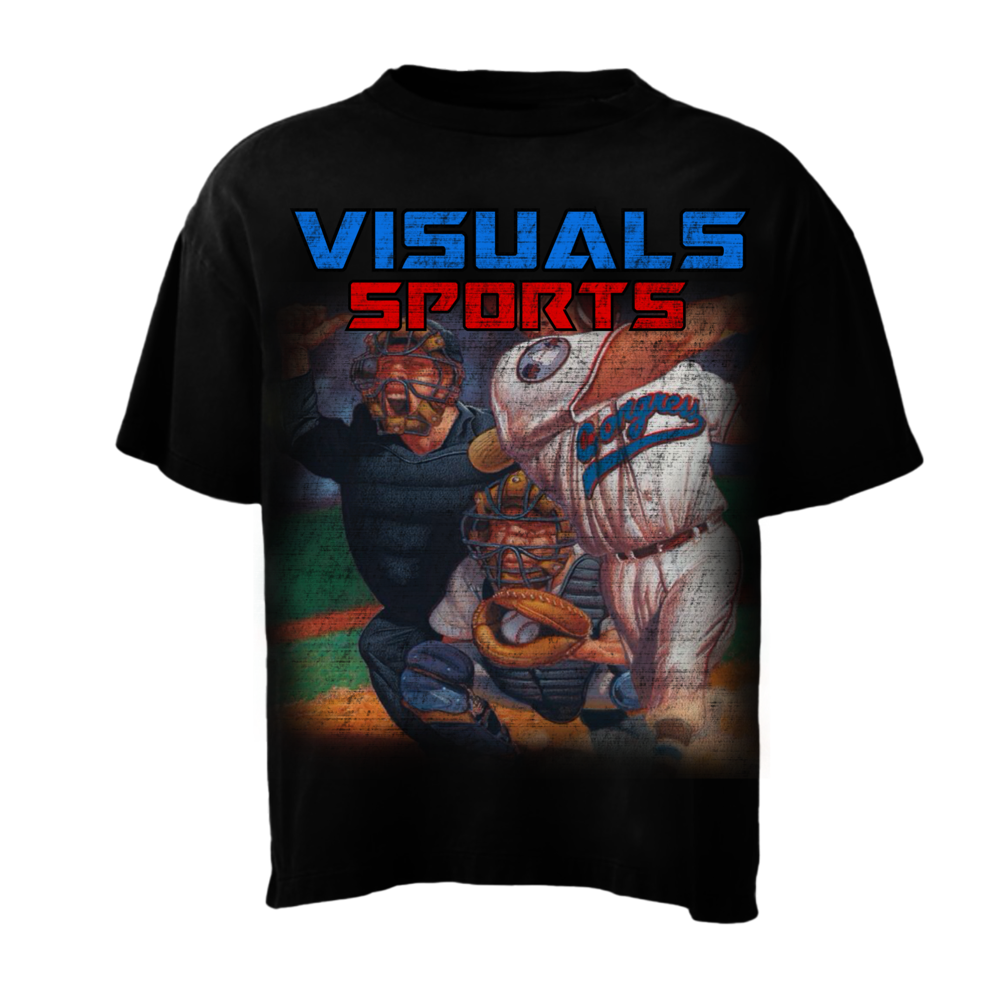 Visuals sports black shirt