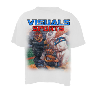 Visuals sports white shirt