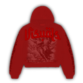 “Guardian angel” red hoodie