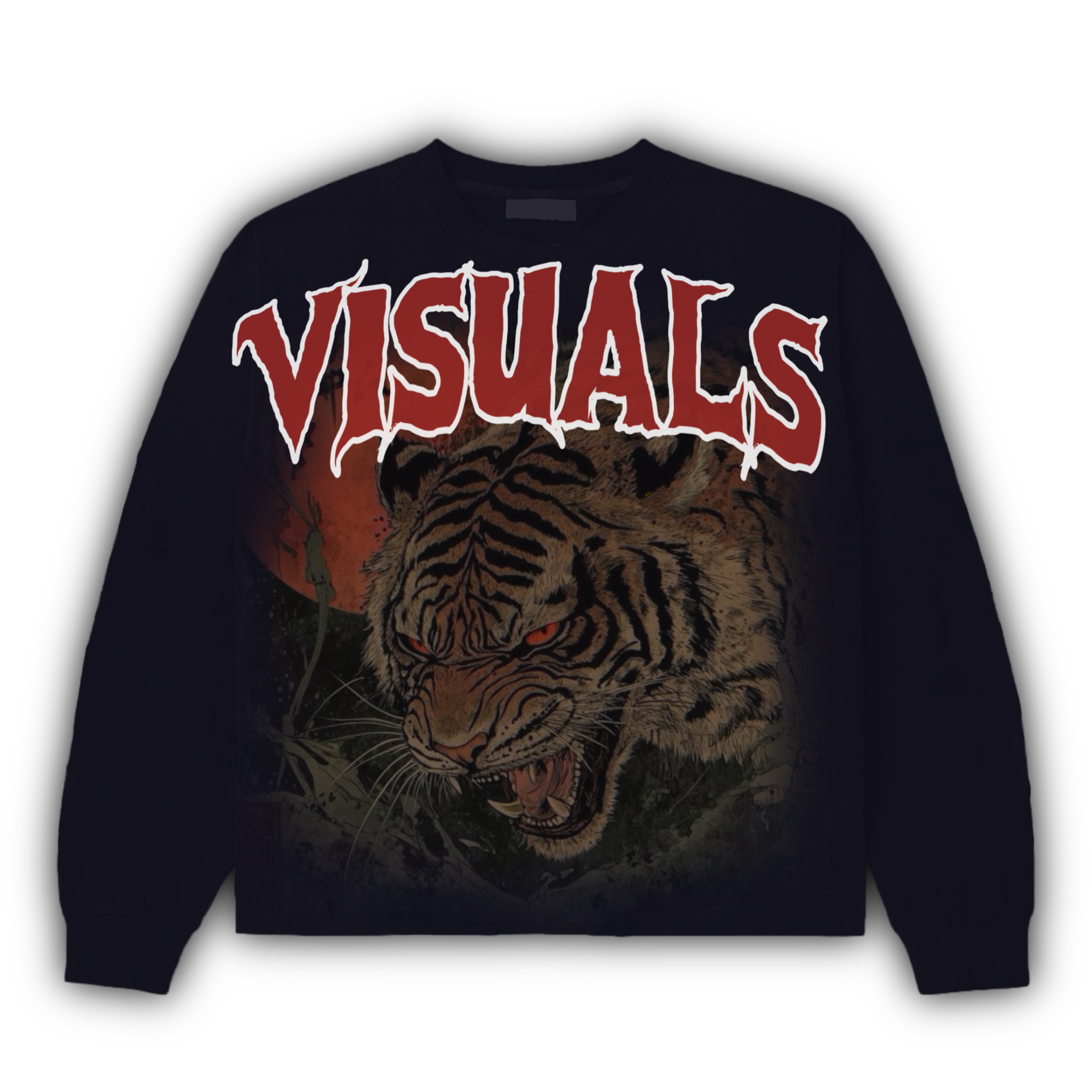 “WILD” NAVY BLUE LONG SLEEVE SHIRT