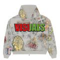 "ART WORK" ALL OVER PRINT HOODIE