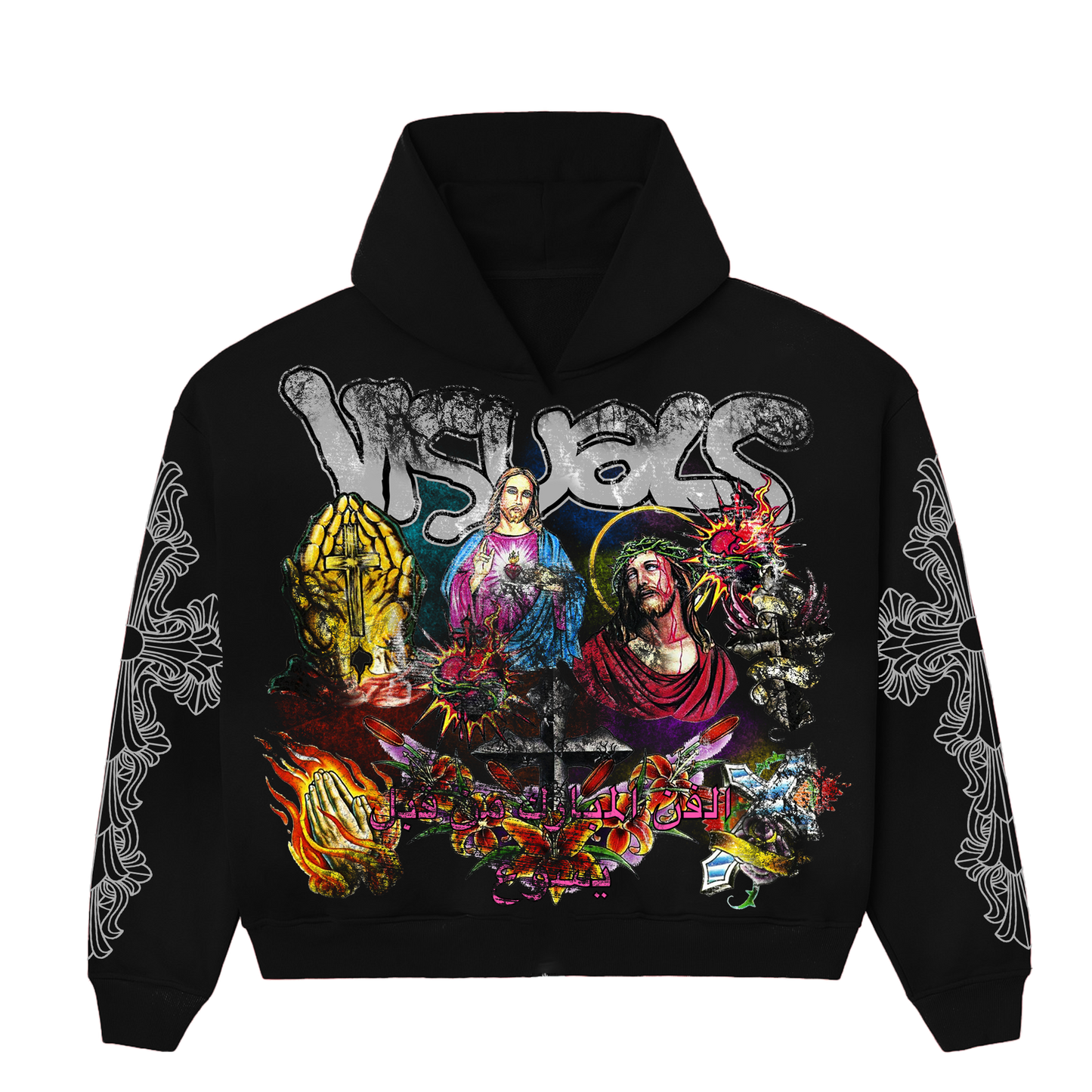 BLACK HOLY ART! HOODIE