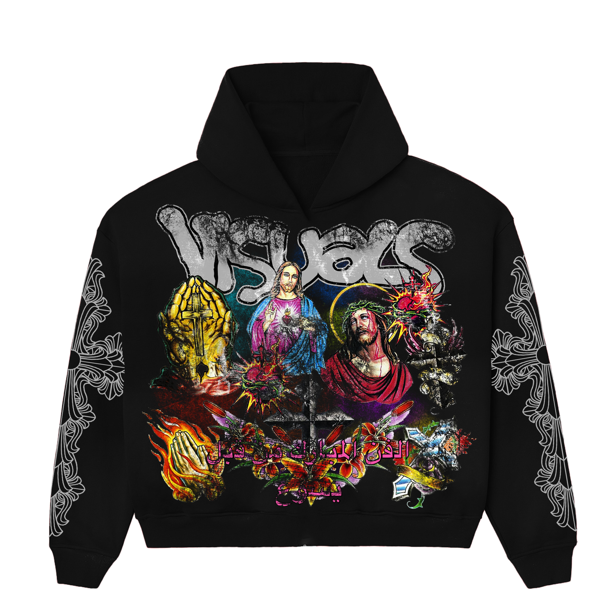 BLACK HOLY ART! HOODIE