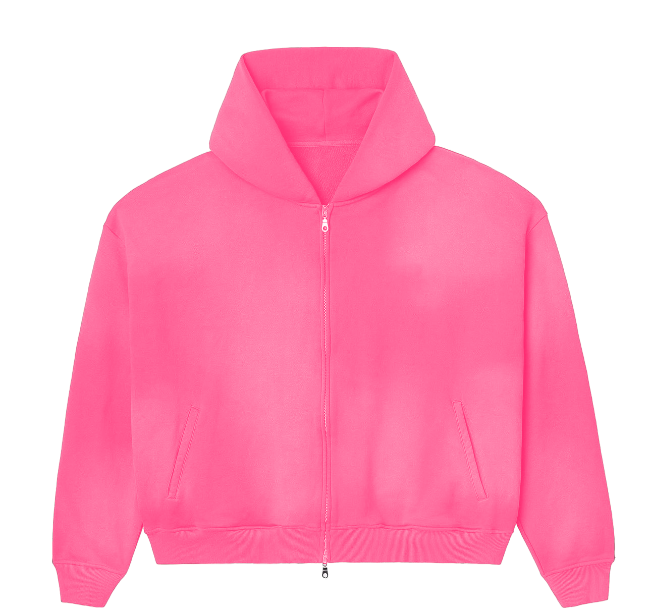 BLANK HEAVY WEIGHT PINK HOODIE